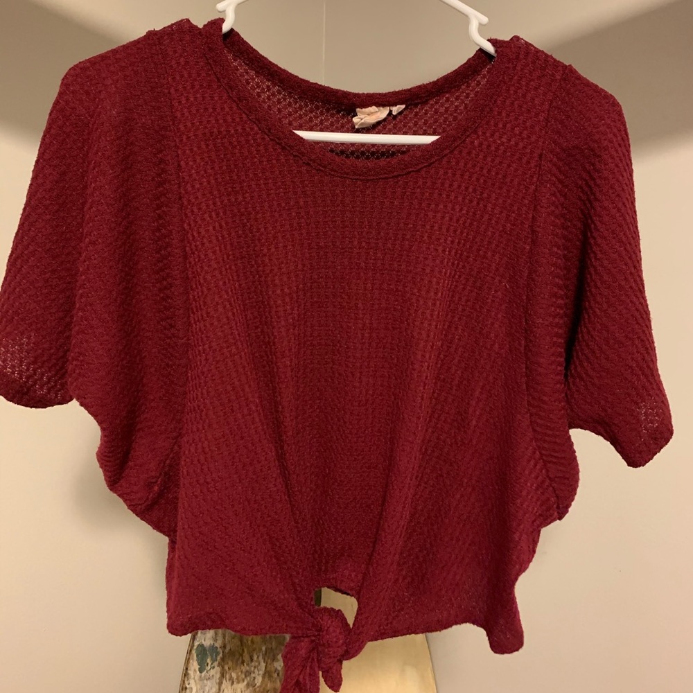 Cropped sweater